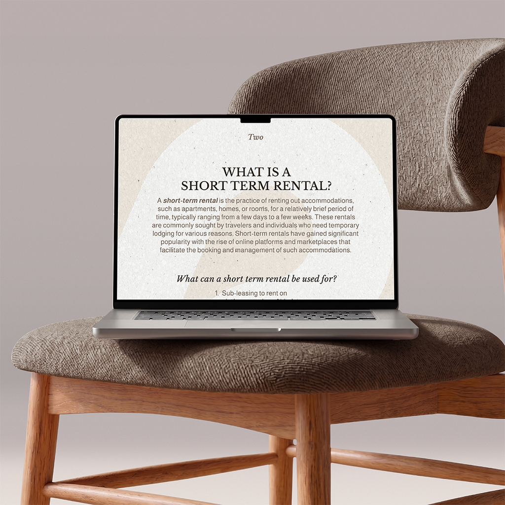 Securing your first Short Term Rental