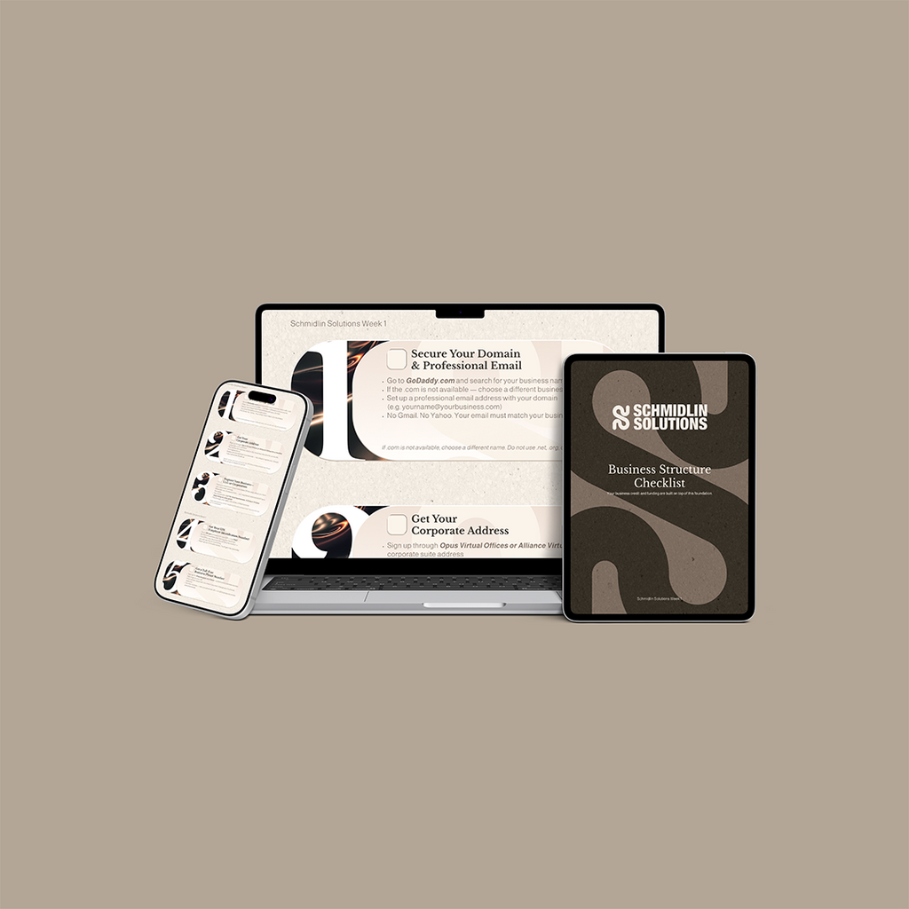 Business Structure Checklist