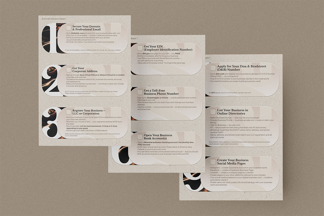 Business Structure Checklist
