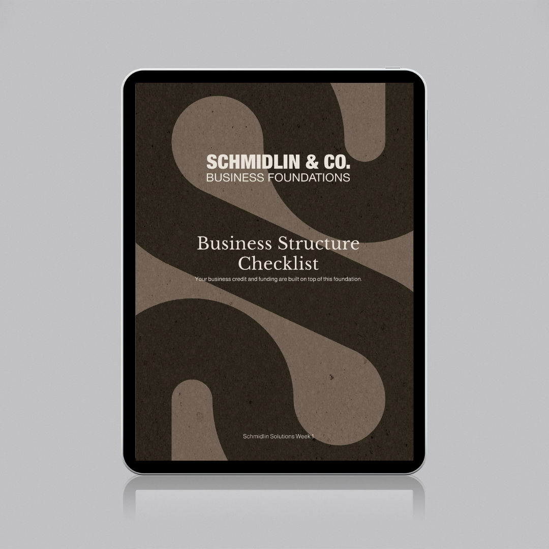 Business Structure Checklist